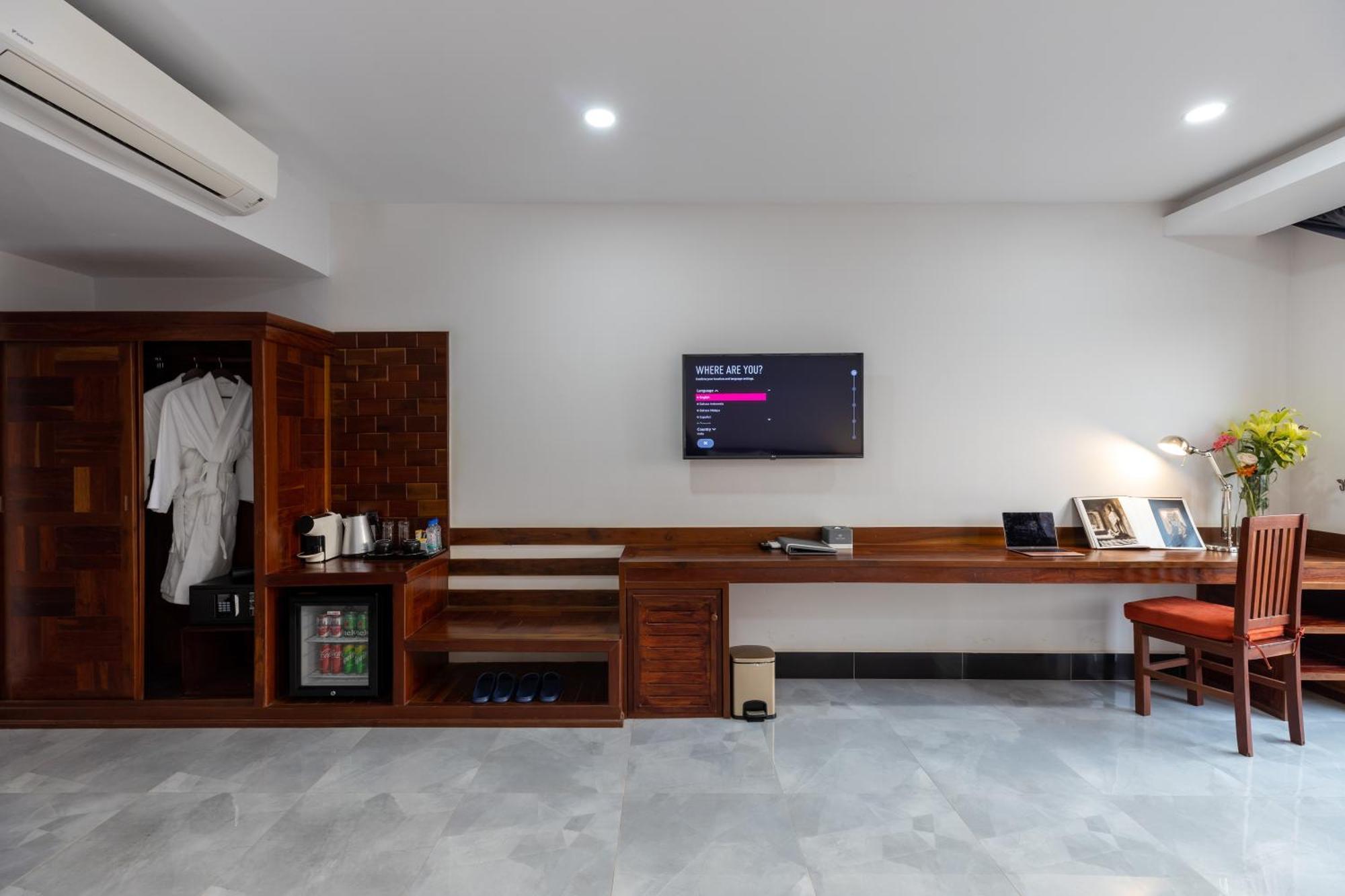 Blanc Smith Hotel Siem Reap Bagian luar foto